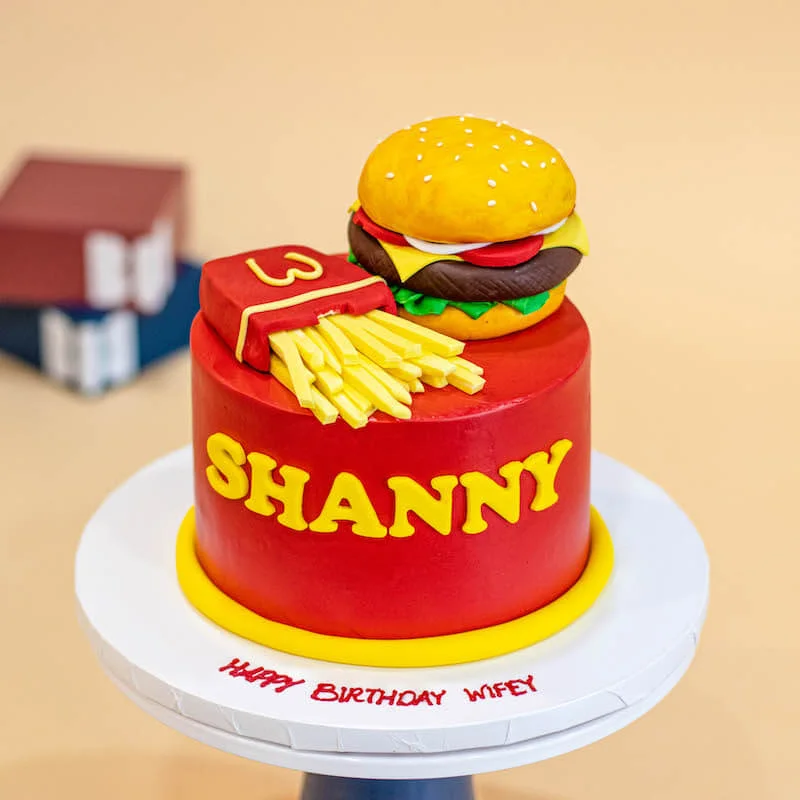 Cafe Breadway - Fastfood themed Cake | Facebook